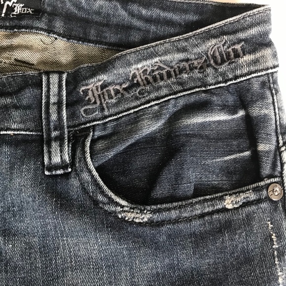 Fox | Jeans | Fox Racing Distressed Low Rise Jeans Size 26 | Poshmark